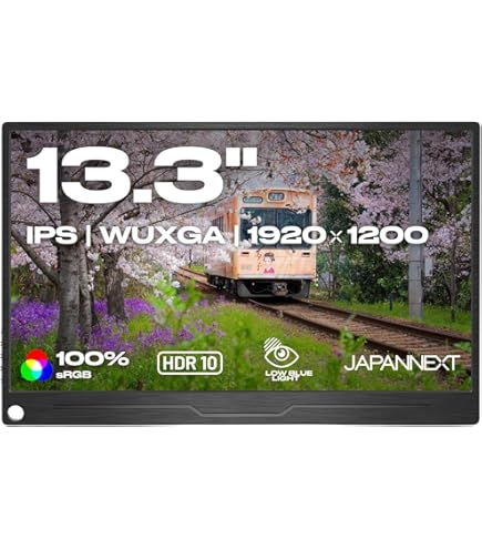 Amazon.co.jp: グリーンハウス 13.3インチ ワイド モバイル液晶